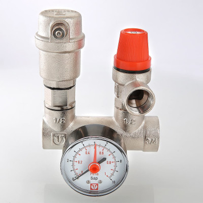 Група безпеки котла Valtec ВН 1" VT.460.0.0 Група безпеки котла Valtec ВН 1" VT.460.0.0