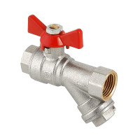Кран кульовий Valtec з фільтром механічного очищення вн-вн 1/2" Combi VT.293.N.04 Кран кульовий Valtec з фільтром механічного очищення вн-вн 1/2" Combi VT.293.N.04