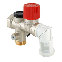 Группа безопасности бойлера Valtec 3/4" +сифон+переходник 3/4"х1/2" VT.461.N.05 Группа безопасности бойлера Valtec 3/4" +сифон+переходник 3/4"х1/2" VT.461.N.05