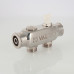 Колектор нерж Valtec з міжосьовою відстанню виходів 50мм 1"х6 вих 3/4" євроконус VTc.505.SS.060506