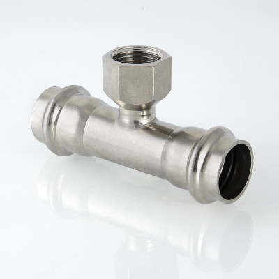 Прес-фітінг Valtec з нержавіючої сталі-трійник ВН 28х1/2" VTi.932.I.280428 Прес-фітінг Valtec з нержавіючої сталі-трійник ВН 28х1/2" VTi.932.I.280428