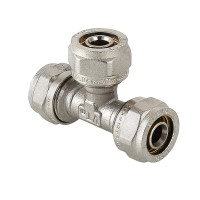 Фітінг обтискний Valtec трійник 20-26-20мм VTm.331.N.202620 Фітінг обтискний Valtec трійник 20-26-20мм VTm.331.N.202620