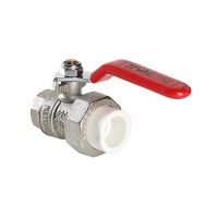 Кран шаровой Valtec латунный с переходом на полипропиленовую трубу ВН 25х3/4" VTp.742.0.02505 Кран шаровой Valtec латунный с переходом на полипропиленовую трубу ВН 25х3/4" VTp.742.0.02505