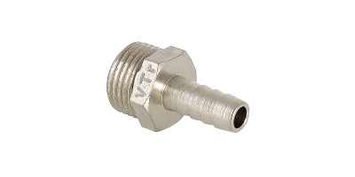 Фітінг різьбовий Valtec штуцер для шланга НАР 1/2"x12мм VTr.650.N.0412 Фітінг різьбовий Valtec штуцер для шланга НАР 1/2"x12мм VTr.650.N.0412
