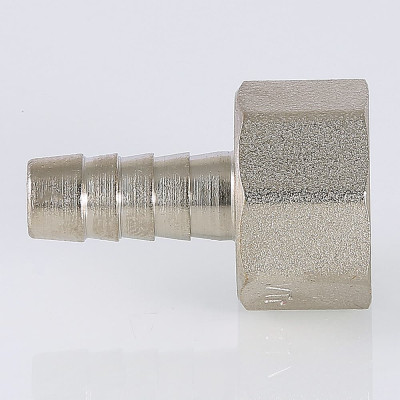 Фітінг різьбовий Valtec штуцер для шланга ВН 1/2"x10мм VTr.654.N.0410 Фітінг різьбовий Valtec штуцер для шланга ВН 1/2"x10мм VTr.654.N.0410