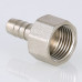 Фітінг різьбовий Valtec штуцер для шланга ВН 1/2"x10мм VTr.654.N.0410 Фітінг різьбовий Valtec штуцер для шланга ВН 1/2"x10мм VTr.654.N.0410