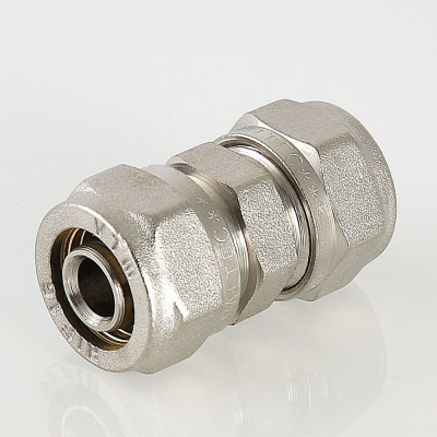 Фітінг обтискний Valtec з'єднувач прямий 20-16мм VTm.303.N.002016 Фітінг обтискний Valtec з'єднувач прямий 20-16мм VTm.303.N.002016