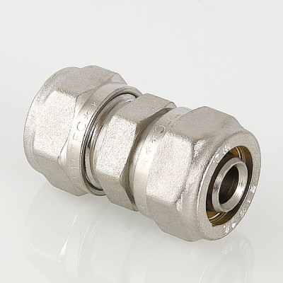 Фітінг обтискний Valtec з'єднувач прямий 20-16мм VTm.303.N.002016 Фітінг обтискний Valtec з'єднувач прямий 20-16мм VTm.303.N.002016