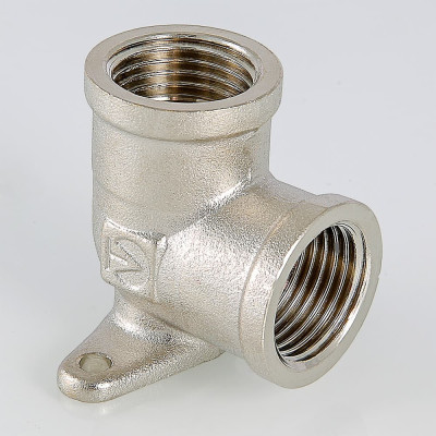 Куточок різьбовий Valtec з кріпленням (водорозетка) вн-вн 1/2" VTr.751.N.0004 Куточок різьбовий Valtec з кріпленням (водорозетка) вн-вн 1/2" VTr.751.N.0004