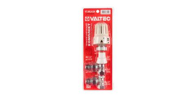 Комплект терморегулюючого обладнання Valtec для радіатора кутовий ВН-НАР 1/2" VT.045.N.04 Комплект терморегулюючого обладнання Valtec для радіатора кутовий ВН-НАР 1/2" VT.045.N.04