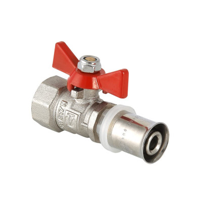 Кран кульовий Valtec з прес-з'єднанням ВН 16х1/2" VT.242.N.1604