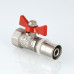 Кран кульовий Valtec з прес-з'єднанням ВН 16х1/2" VT.242.N.1604 Кран кульовий Valtec з прес-з'єднанням ВН 16х1/2" VT.242.N.1604