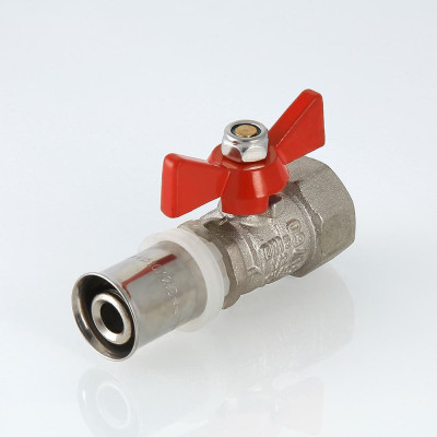 Кран кульовий Valtec з прес-з'єднанням ВН 16х1/2" VT.242.N.1604 Кран кульовий Valtec з прес-з'єднанням ВН 16х1/2" VT.242.N.1604