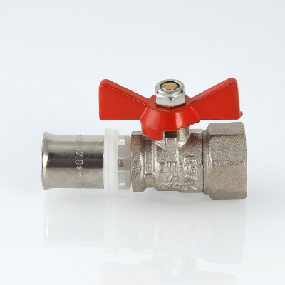 Кран кульовий Valtec з прес-з'єднанням ВН 16х1/2" VT.242.N.1604 Кран кульовий Valtec з прес-з'єднанням ВН 16х1/2" VT.242.N.1604