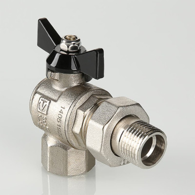 Кран кульовий Valtec посилений кутовий з півсгоном ВН-НАР 3/4" Perfect VT.328.N.05 Кран кульовий Valtec посилений кутовий з півсгоном ВН-НАР 3/4" Perfect VT.328.N.05