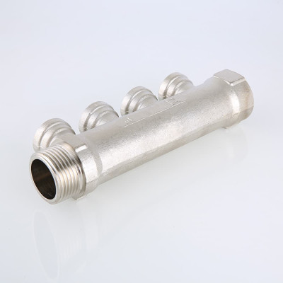 Колектор Valtec з внутрішнім різьбленням 4 вих х3/4"х1/2" VTc.550.N.0504 Колектор Valtec з внутрішнім різьбленням 4 вих х3/4"х1/2" VTc.550.N.0504