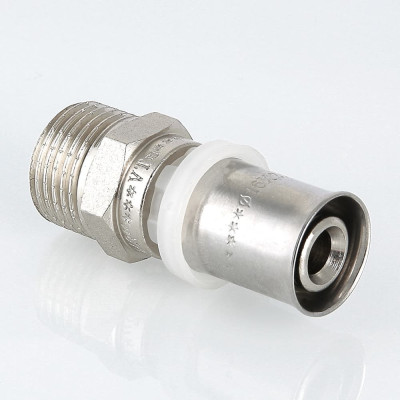 Прес-фітінг Valtec з'єднувач НАР 32х1" VTm.201.N.003206 Прес-фітінг Valtec з'єднувач НАР 32х1" VTm.201.N.003206