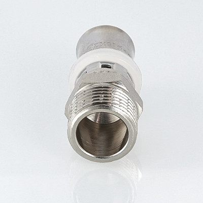 Прес-фітінг Valtec з'єднувач НАР 32х1" VTm.201.N.003206 Прес-фітінг Valtec з'єднувач НАР 32х1" VTm.201.N.003206