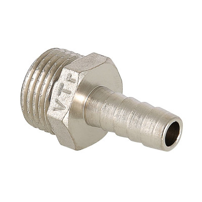 Фітінг різьбовий Valtec штуцер для шланга НАР 1/2"x16мм VTr.650.N.0416 Фітінг різьбовий Valtec штуцер для шланга НАР 1/2"x16мм VTr.650.N.0416