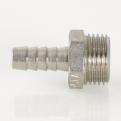 Фітінг різьбовий Valtec штуцер для шланга НАР 1/2"x16мм VTr.650.N.0416 Фітінг різьбовий Valtec штуцер для шланга НАР 1/2"x16мм VTr.650.N.0416