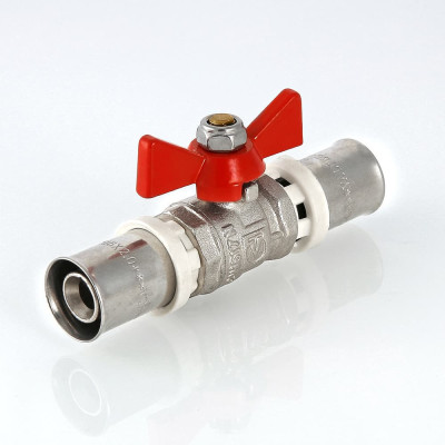 Кран кульовий Valtec з прес-з'єднанням 16мм VT.243.N.1616 Кран кульовий Valtec з прес-з'єднанням 16мм VT.243.N.1616