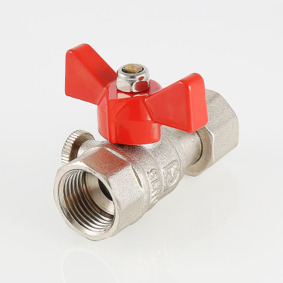 Кран кульовий Valtec для підключення манометра вн-вн 1/2"x3/8" VT.807.N.0403 Кран кульовий Valtec для підключення манометра вн-вн 1/2"x3/8" VT.807.N.0403