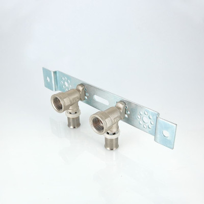 Планка монтажна Valtec з прес-водорозетками ВН 16х1/2" VTm.224.N.001604 Планка монтажна Valtec з прес-водорозетками ВН 16х1/2" VTm.224.N.001604
