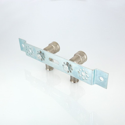 Планка монтажна Valtec з прес-водорозетками ВН 16х1/2" VTm.224.N.001604 Планка монтажна Valtec з прес-водорозетками ВН 16х1/2" VTm.224.N.001604