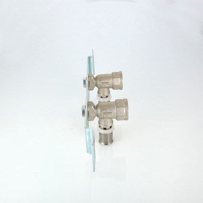 Планка монтажна Valtec з прес-водорозетками ВН 16х1/2" VTm.224.N.001604 Планка монтажна Valtec з прес-водорозетками ВН 16х1/2" VTm.224.N.001604