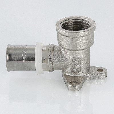 Пресс-фитинг Valtec водорозетка с креплением 16х1/2" VTm.254.N.001604 Пресс-фитинг Valtec водорозетка с креплением 16х1/2" VTm.254.N.001604