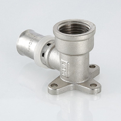 Пресс-фитинг Valtec водорозетка с креплением 16х1/2" VTm.254.N.001604 Пресс-фитинг Valtec водорозетка с креплением 16х1/2" VTm.254.N.001604