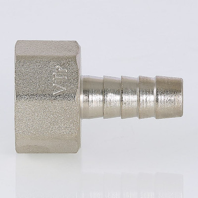 Фітінг різьбовий Valtec штуцер для шланга ВН 1/2"x16мм VTr.654.N.0416 Фітінг різьбовий Valtec штуцер для шланга ВН 1/2"x16мм VTr.654.N.0416
