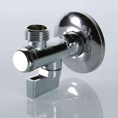 Кран кульовий Valtec кутовий з фільтром для підключення WC нар-нар 1/2"x1/2" VT.282.N.0404