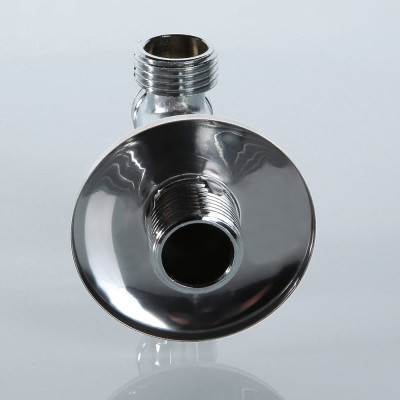 Кран кульовий Valtec кутовий з фільтром для підключення WC нар-нар 1/2"x1/2" VT.282.N.0404