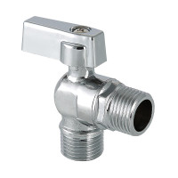 Кран шаровой Valtec угловой для подключения бытовой техники нар-нар 1/2"х3/4" VT.392.N.05