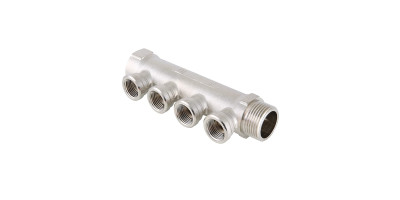 Колектор Valtec з внутрішнім різьбленням 3 вих х1"х1/2" VTc.550.N.0603 Колектор Valtec з внутрішнім різьбленням 3 вих х1"х1/2" VTc.550.N.0603