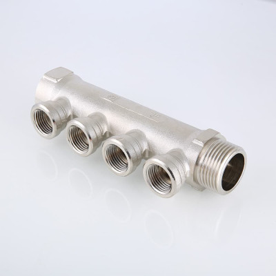 Колектор Valtec з внутрішнім різьбленням 3 вих х1"х1/2" VTc.550.N.0603 Колектор Valtec з внутрішнім різьбленням 3 вих х1"х1/2" VTc.550.N.0603