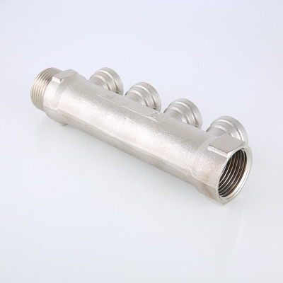 Колектор Valtec з внутрішнім різьбленням 3 вих х1"х1/2" VTc.550.N.0603 Колектор Valtec з внутрішнім різьбленням 3 вих х1"х1/2" VTc.550.N.0603
