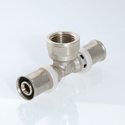 Прес-фітінг Valtec трійник ВН 26х3/4"х26 VTm.232.N.260526 Прес-фітінг Valtec трійник ВН 26х3/4"х26 VTm.232.N.260526
