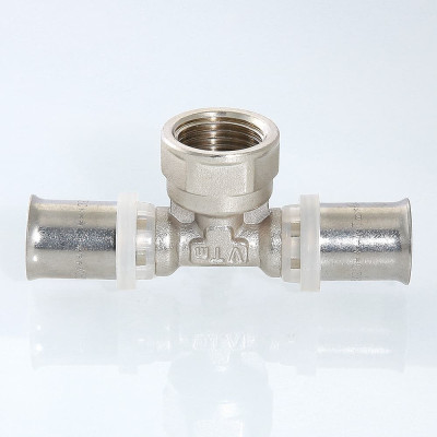 Прес-фітінг Valtec трійник ВН 26х3/4"х26 VTm.232.N.260526 Прес-фітінг Valtec трійник ВН 26х3/4"х26 VTm.232.N.260526