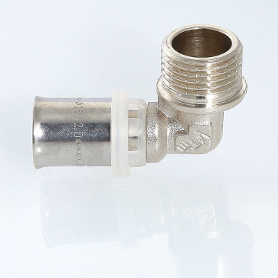 Прес-фітінг Valtec куточок НАР 16х3/4" VTm.253.N.001605 Прес-фітінг Valtec куточок НАР 16х3/4" VTm.253.N.001605