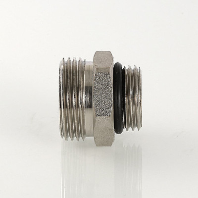 Фитинг резьбовой Valtec ниппель переходной нар-нар 1/2"х3/4" євроконус VTr.580.NE.040E Фитинг резьбовой Valtec ниппель переходной нар-нар 1/2"х3/4" євроконус VTr.580.NE.040E