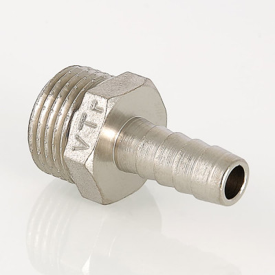 Фітінг різьбовий Valtec штуцер для шланга НАР 1/2"x20мм VTr.650.N.0420 Фітінг різьбовий Valtec штуцер для шланга НАР 1/2"x20мм VTr.650.N.0420