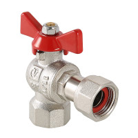 Кран кульовий Valtec кутовий з накидною гайкою ВН 1/2"x1/2" VT.266.N.0404 Кран кульовий Valtec кутовий з накидною гайкою ВН 1/2"x1/2" VT.266.N.0404