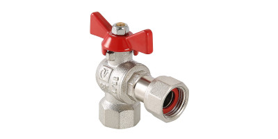 Кран кульовий Valtec кутовий з накидною гайкою ВН 1/2"x1/2" VT.266.N.0404 Кран кульовий Valtec кутовий з накидною гайкою ВН 1/2"x1/2" VT.266.N.0404