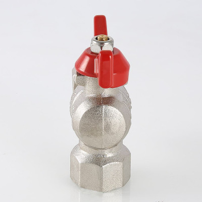 Кран кульовий Valtec кутовий з накидною гайкою ВН 1/2"x1/2" VT.266.N.0404 Кран кульовий Valtec кутовий з накидною гайкою ВН 1/2"x1/2" VT.266.N.0404