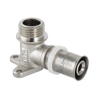 Пресс-фитинг Valtec угловой с креплением водорозетка НАР 16х1/2" VTm.255.N.001604 Пресс-фитинг Valtec угловой с креплением водорозетка НАР 16х1/2" VTm.255.N.001604