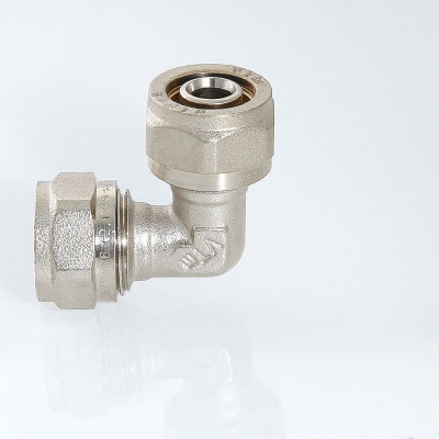 Фитинг обжимной Valtec угольник 20мм VTm.351.N.002020 Фитинг обжимной Valtec угольник 20мм VTm.351.N.002020