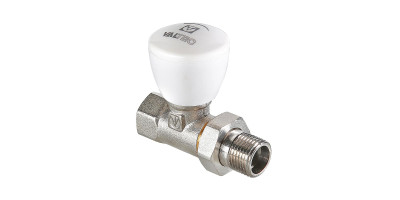 Клапан радіаторний Valtec ручний прямий ВН-НАР 1/2" VT.008.N.04 Клапан радіаторний Valtec ручний прямий ВН-НАР 1/2" VT.008.N.04