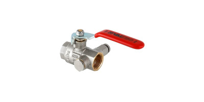 Кран кульовий Valtec з дренажем і повітровідвідником вн-вн 3/4" Base VT.245.N.05 Кран кульовий Valtec з дренажем і повітровідвідником вн-вн 3/4" Base VT.245.N.05